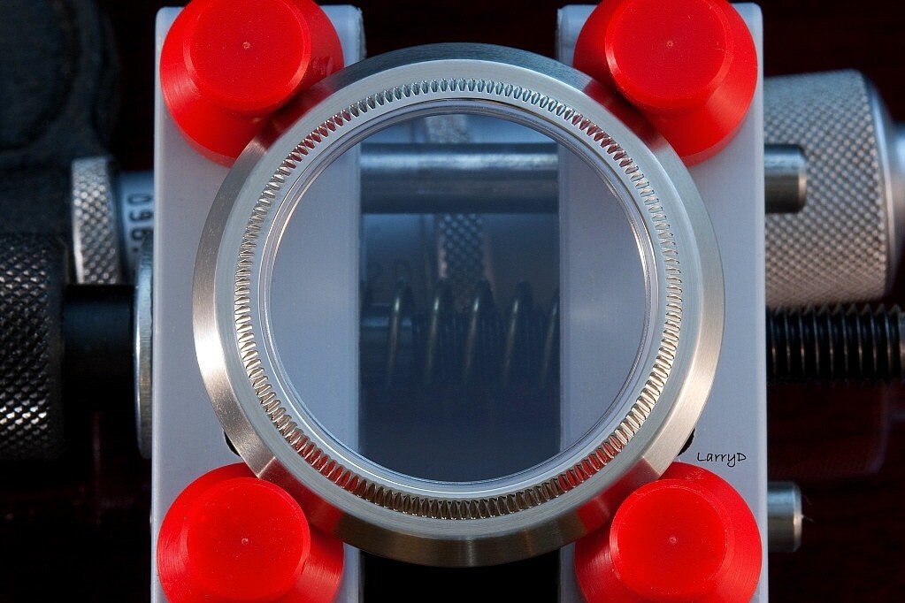 Transparent Sapphire Caseback compatible to Rolex Date Just 126200,126201,126203