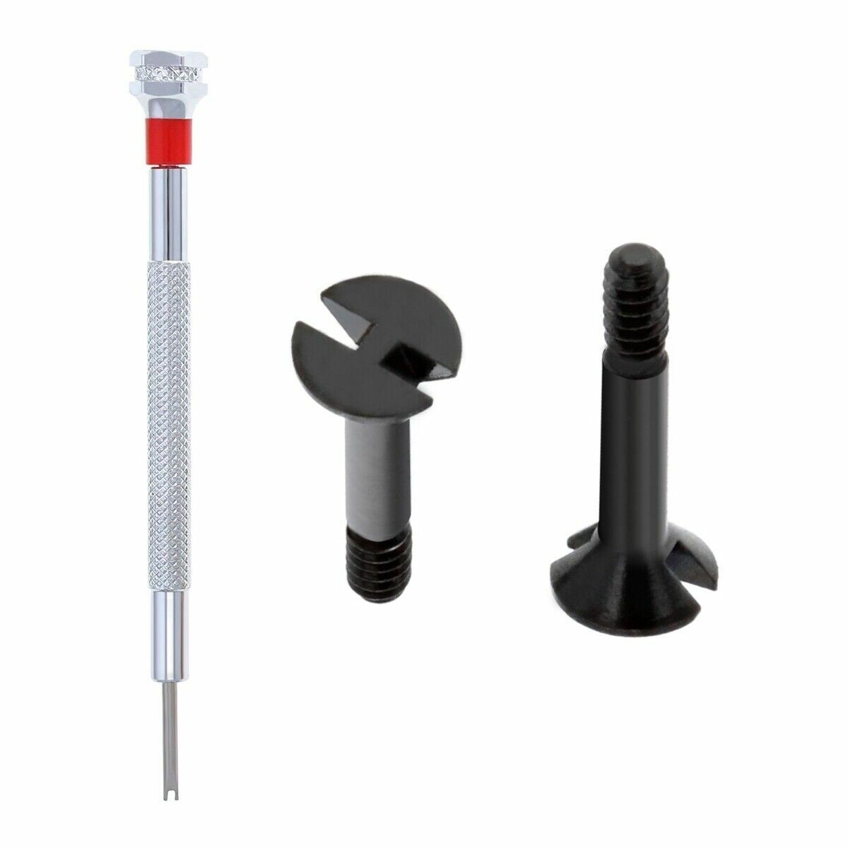 2 SCREW H FOR HUBLOT BIG BANG 44MM, 45MM WATCH FIT BEZEL + SCREW DRIVER BLACK