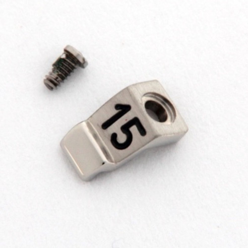 OEM GENUINE BREITLING Stainless Steel Bezel Rider + Screw “15” 260.1834 NEW