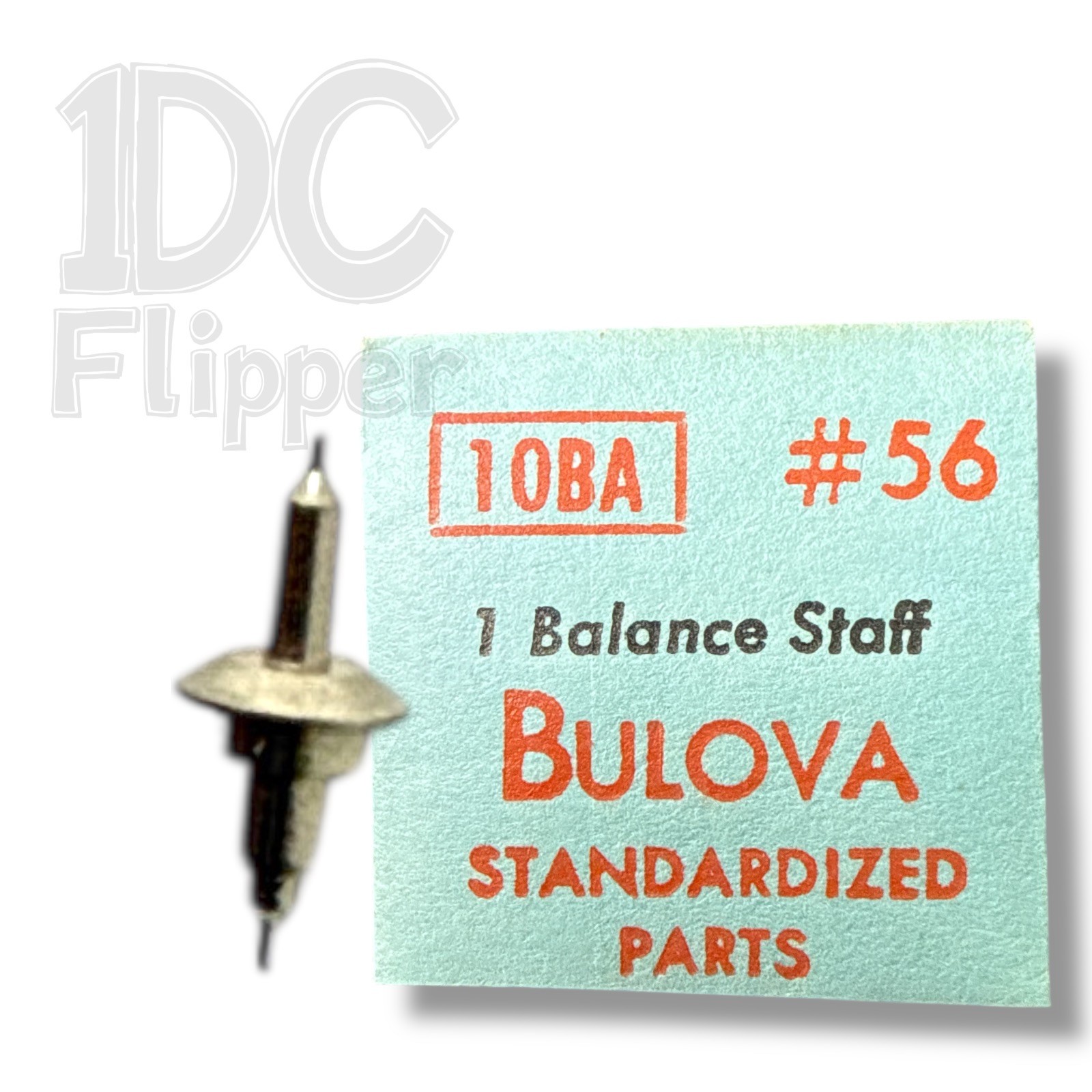 Bulova 10BA BALANCE STAFF #56 BestFit 100/1405 ETA 900 Fits Multiple, Read!