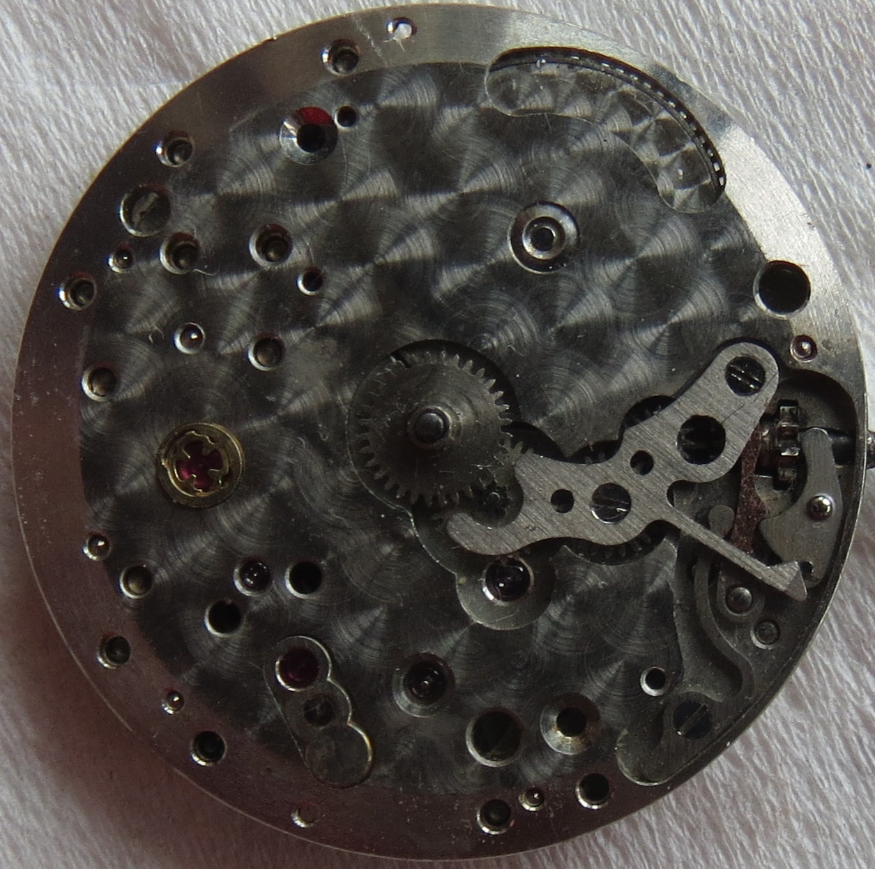 Jaeger LeCoultre mens wristwatch movement caliber 818, 21 mm. in diameter