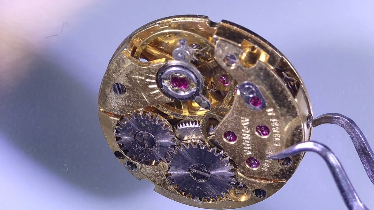 ETA 2412 Mechanical Watch Movement For Parts Ø 15.50 mm