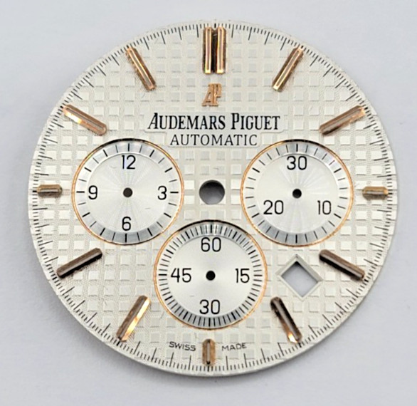 Audemars Piguet Royal Oak Chronograph 41mm Silver Two Tone Dial Model 26320OR