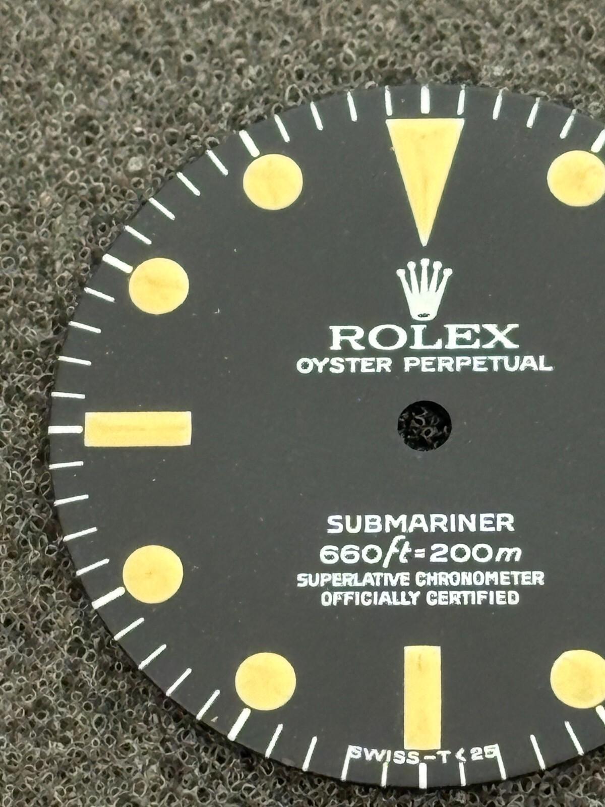 Rolex Vintage Sunmariner For Model 5513 600ft. Beautiful Original Dial