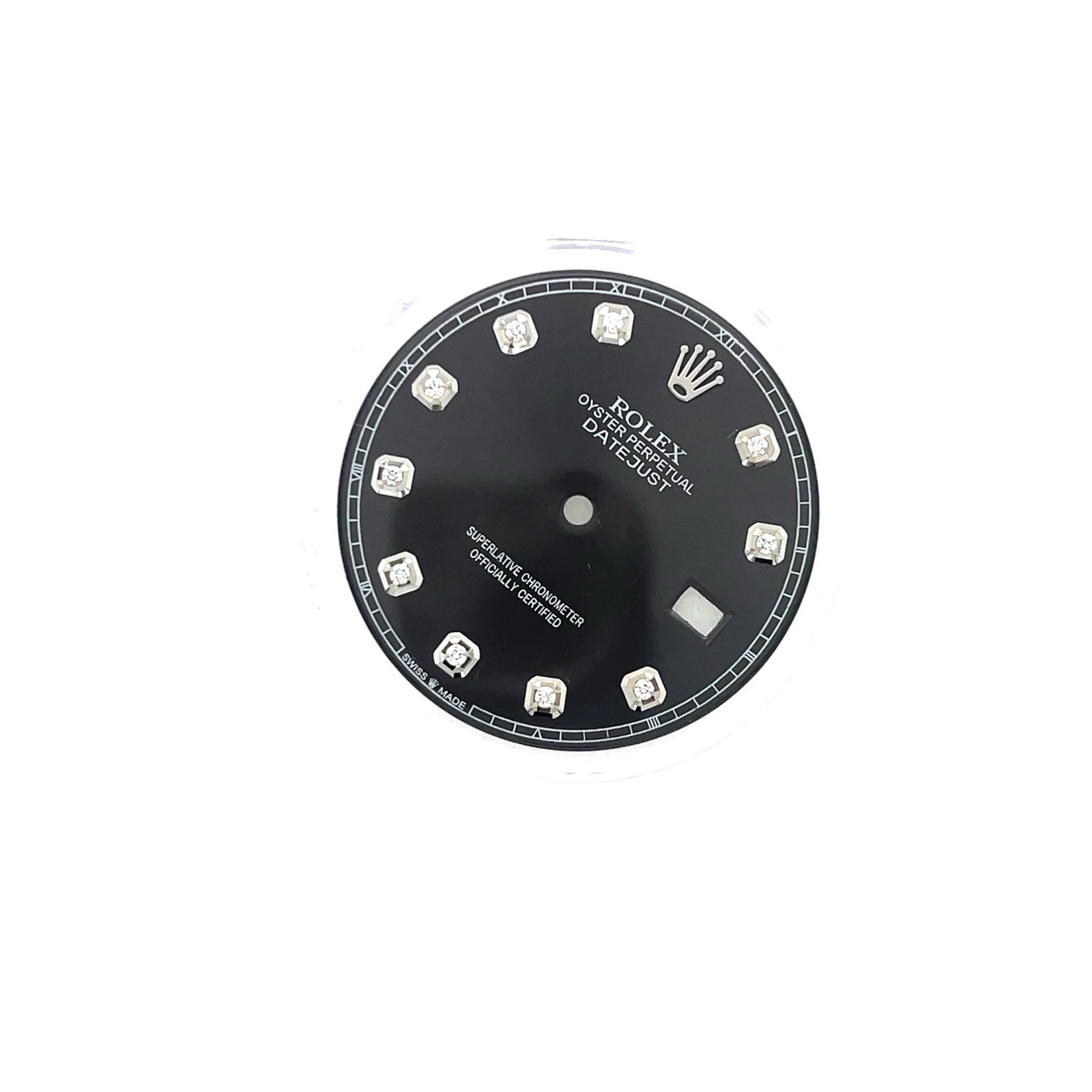 Rolex Custom dial Natural Diamond Rhodium Grey For Datejust II 41mm New Model