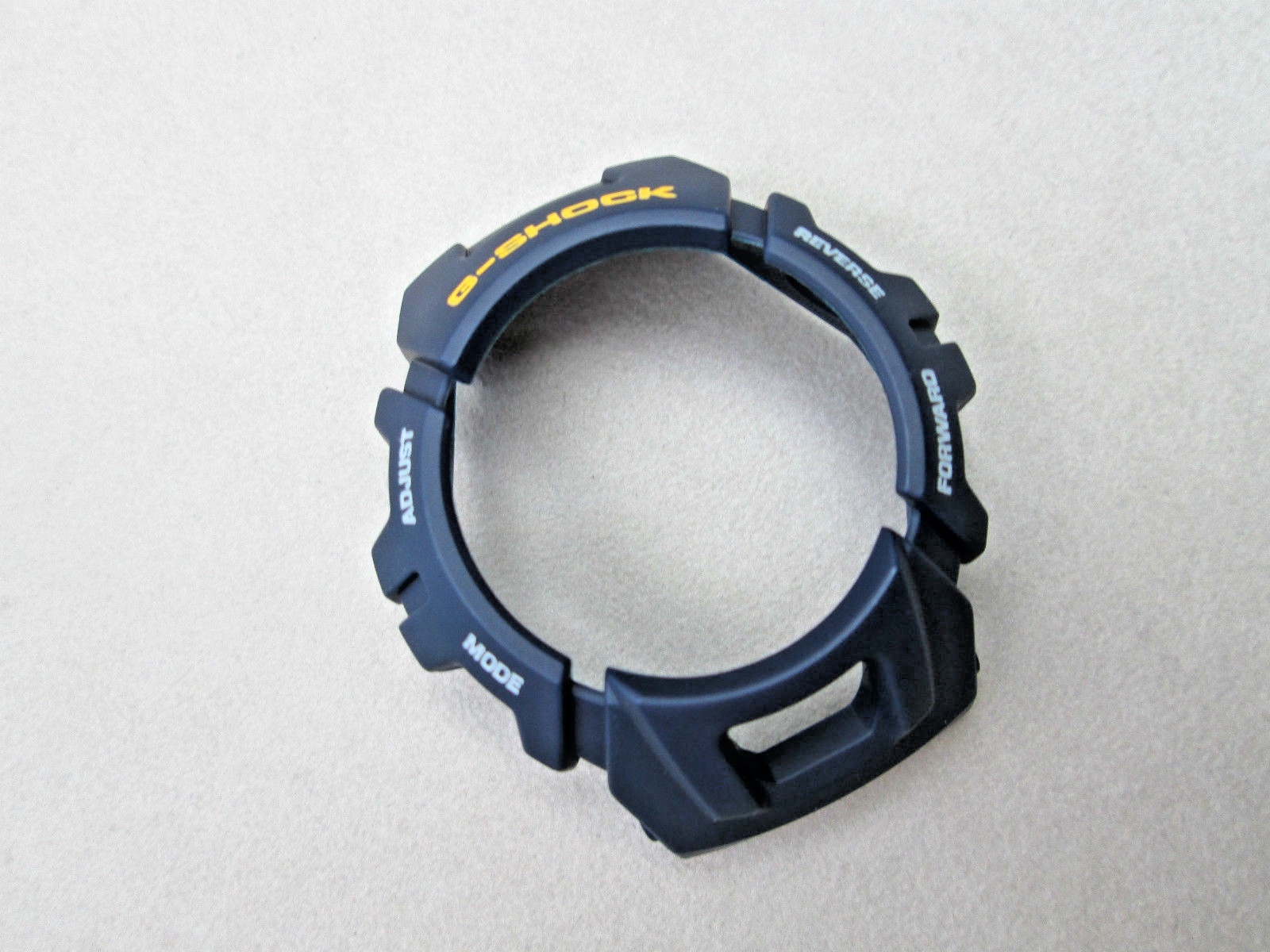 Genuine Casio G-Shock G-2900 G-2900F-2 watch bezel resin rubber navy dark blue