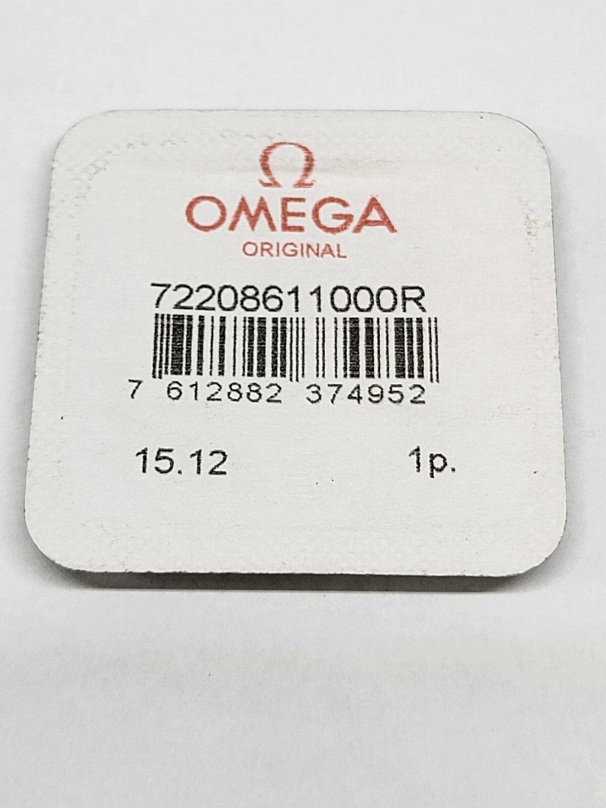 Omega 861 1000R Main Plate New Sealed Genuine Omega Part