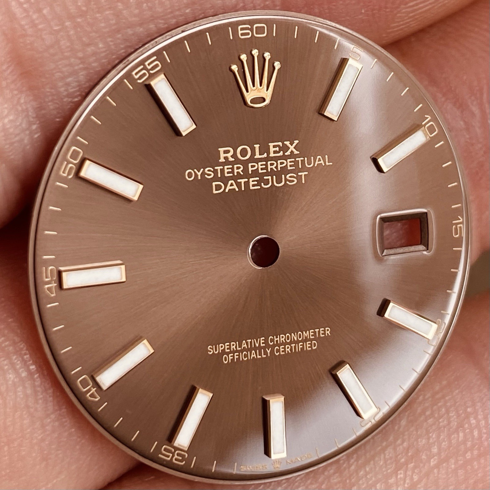 Rolex Brown Dial For Datejust 41mm Model Ref 126333 & 126303