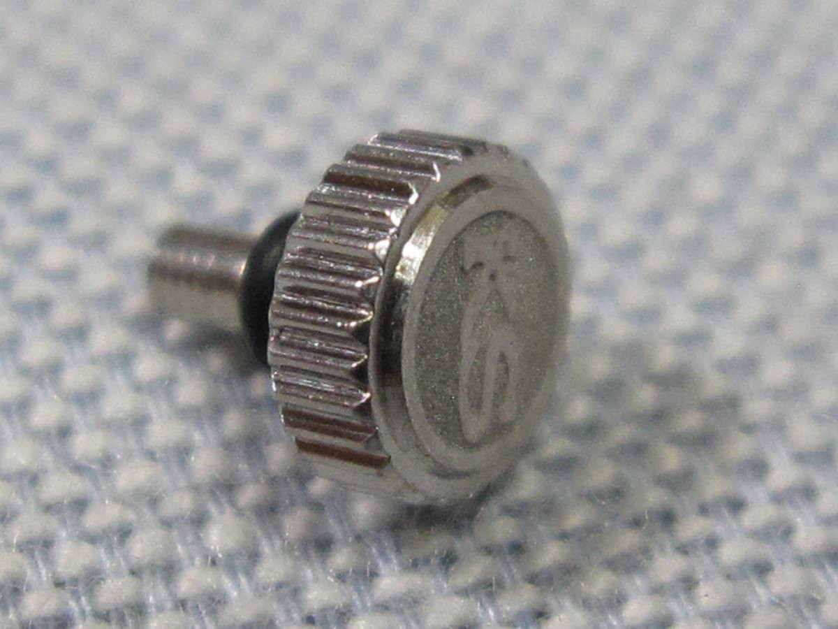Genuine SEIKO King Seiko 52KS Crown 45M09N & Stem 354026 Silver 5245 NOS
