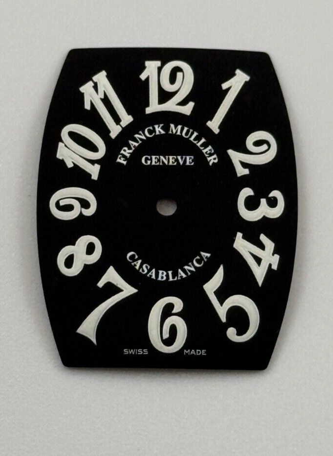 Franck Muller Casablanca Black Matte Dial