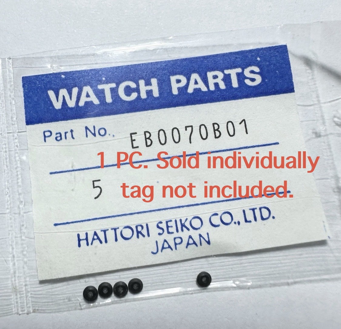 1 ORIGINAL CROWN GASKET FOR SEIKO 7016 7018 CHRONOGRAPH