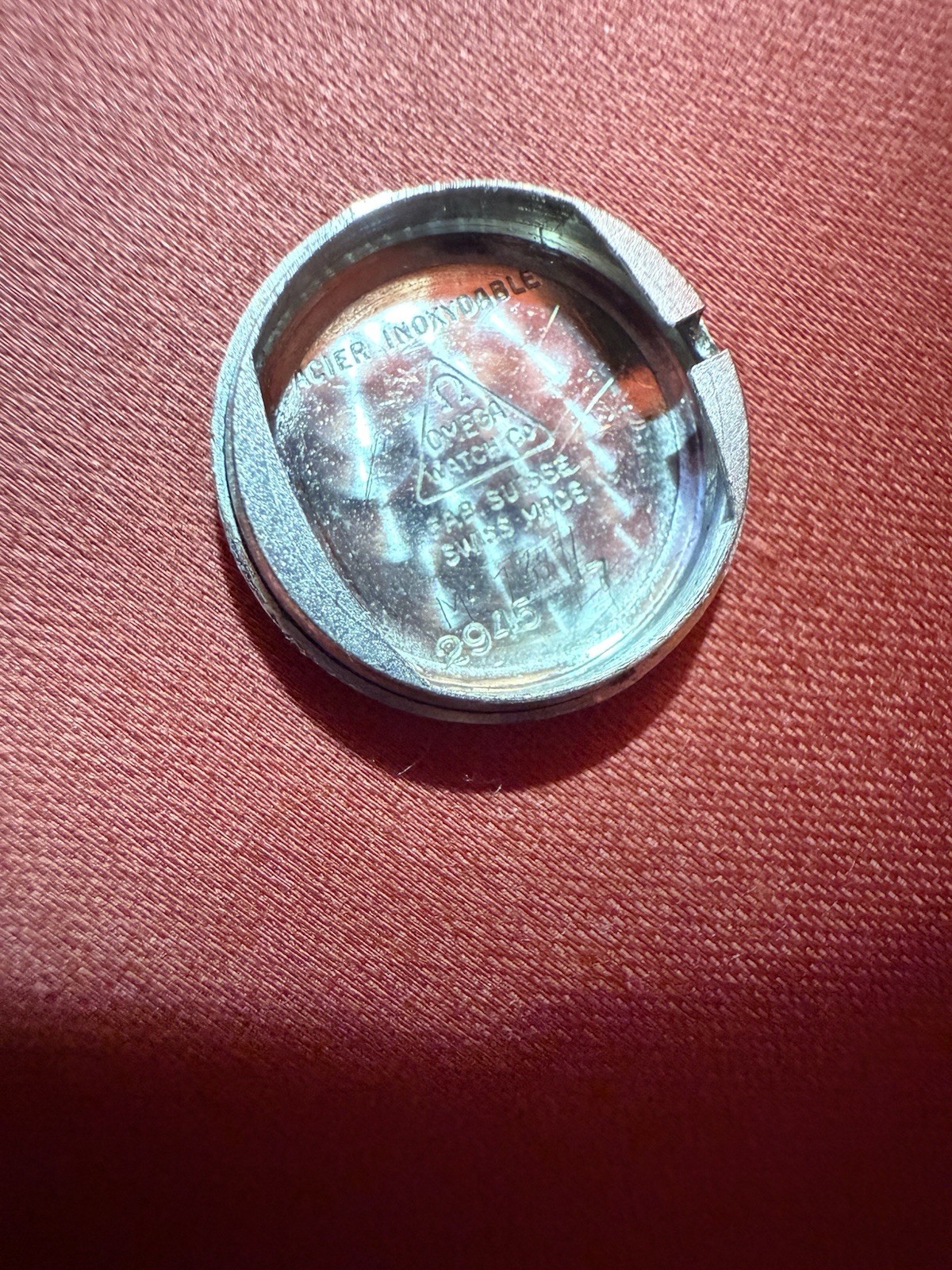 Omega Watch Case/back 2cm/3/4”