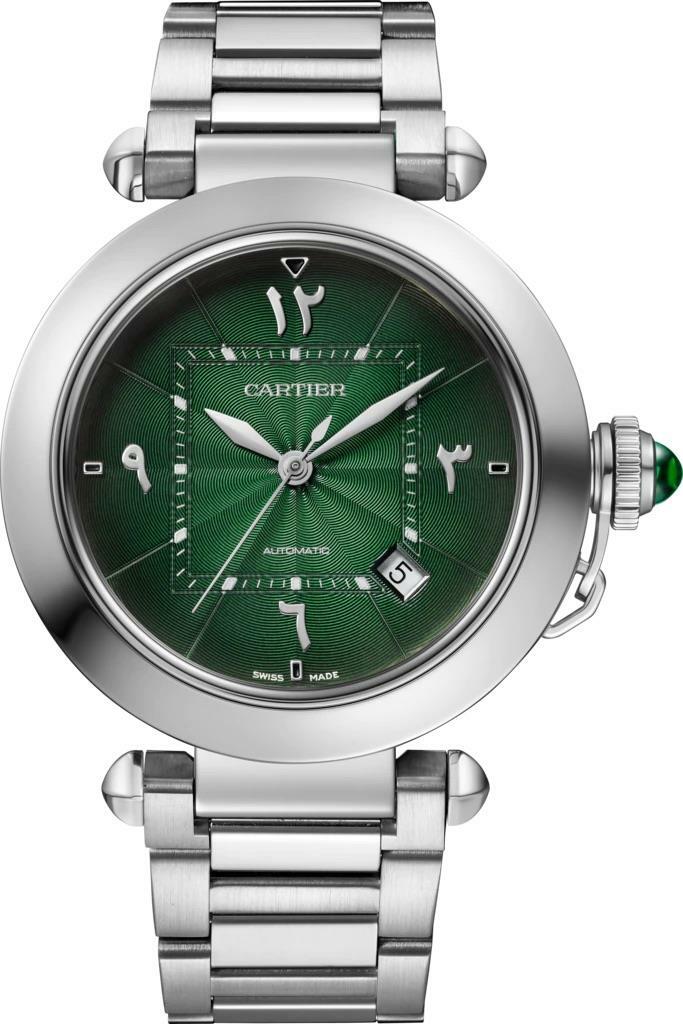 Cartier Pasha Automatic 41mm Middle East Special Edition GreenDial Men WSPA0022