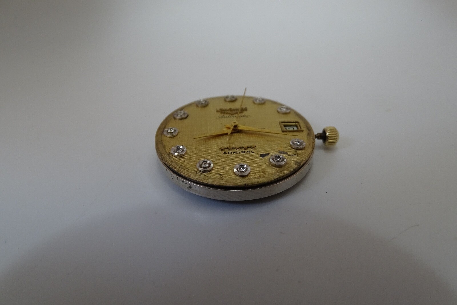 Longines Admiral Complete Movement & Diamond Dial Cal L890.2 Running Vintage