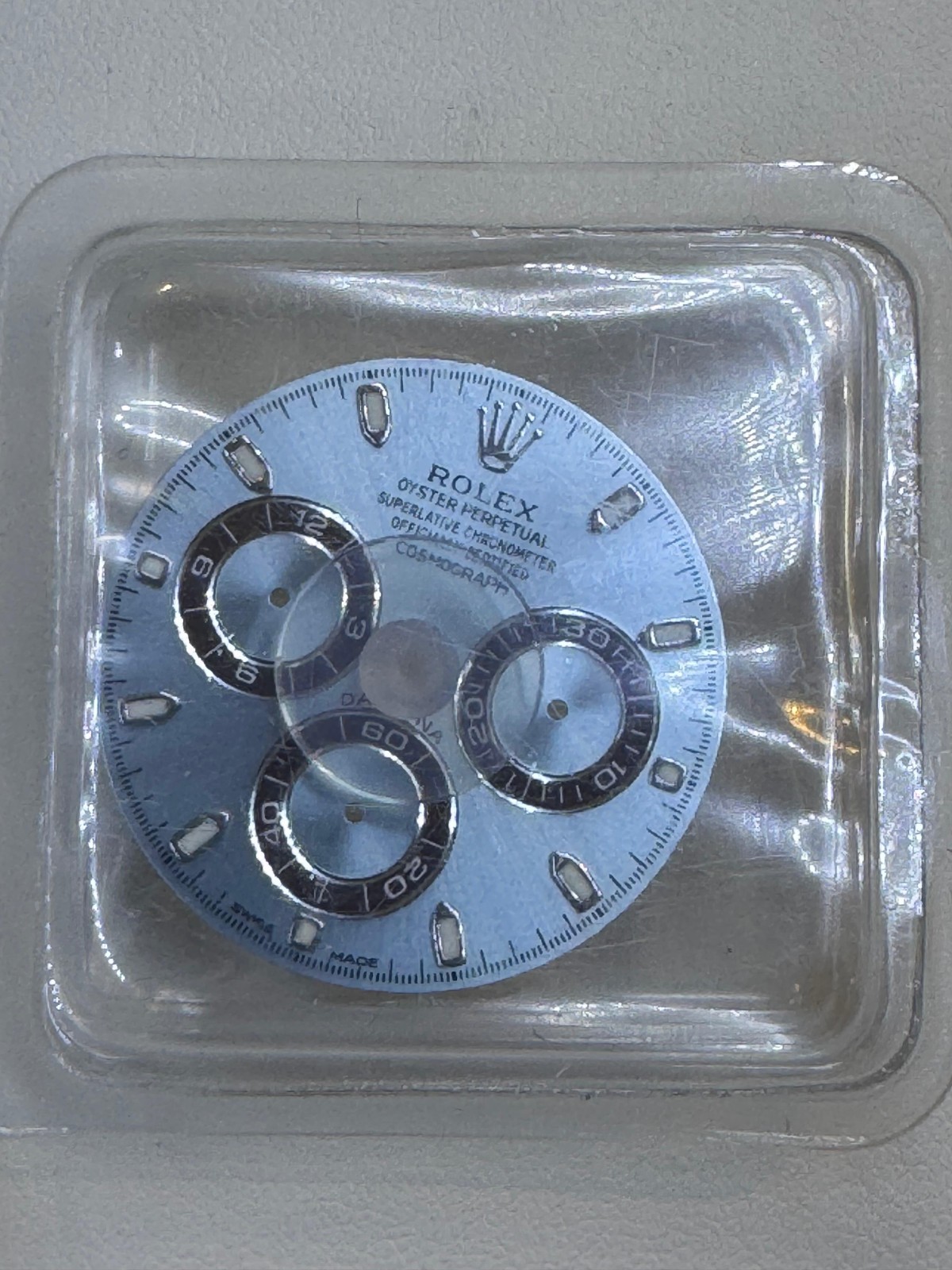 Genuine Rolex Daytona Ice Blue Dial Platinum 116506 Mint Unopened Cal 4130 USA