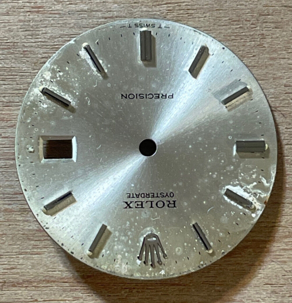 Vintage Rolex Oysterdate Precision Watch Dial for 6694