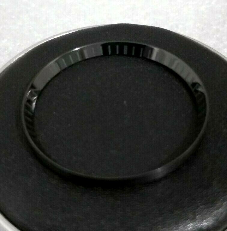 ⚫ POLISHED BLACK STAINLESS STEEL CHAPTER RING MINUTE TRACK FOR SEIKO SKX007