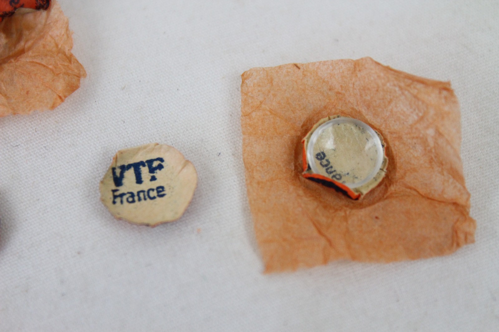 3 Vintage Glass Watch Crystal Small NOS VTF Wristwatch Part 3 10/16 France