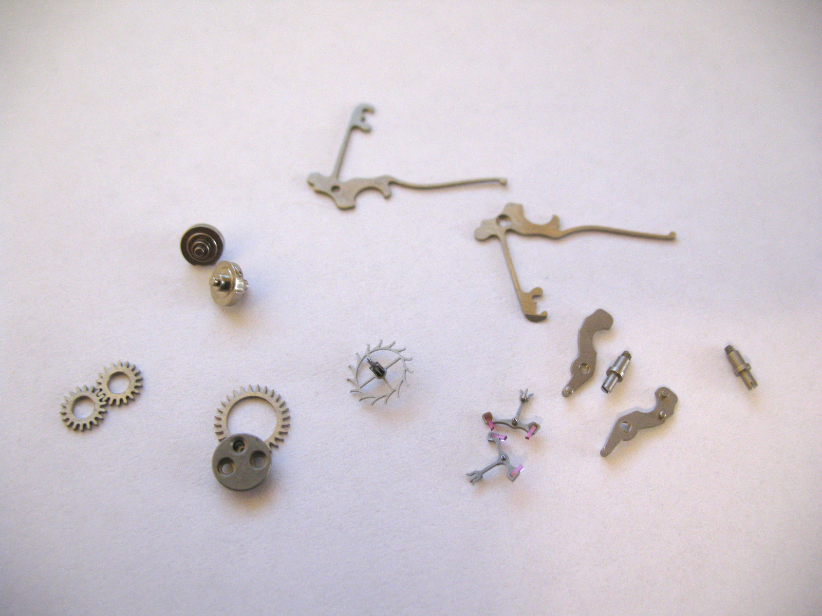 EXCELSIOR PARK 40 ASSORTED WATCH MOVEMENT PARTS