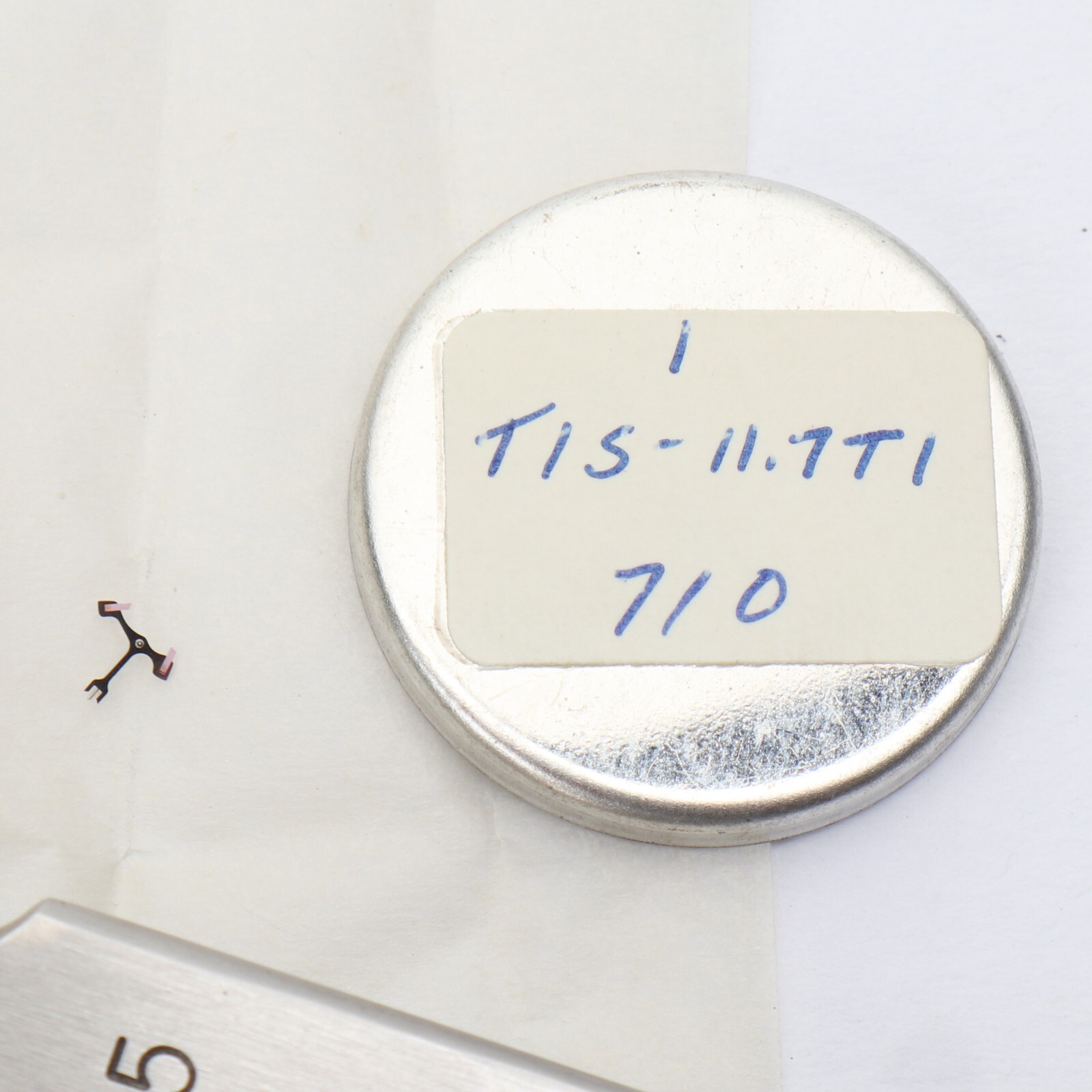 Tissot 11.7T1 Pallet Fork Watch Part Watchmakers #710 New Old Stock (PFC)