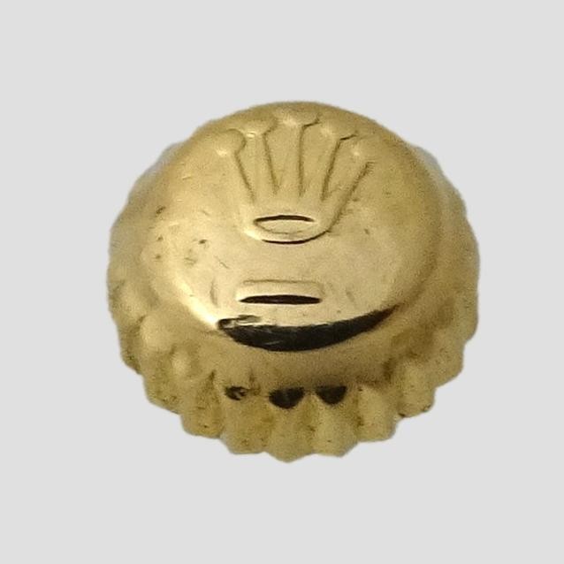 Rolex 18K yellow Gold GMT Master Rolex 5.3mm Watch Crown Part 16753