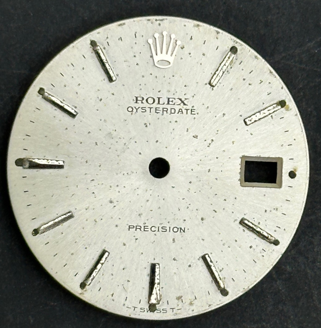 Vintage Rolex Oysterdate Precision Watch Dial for 6694