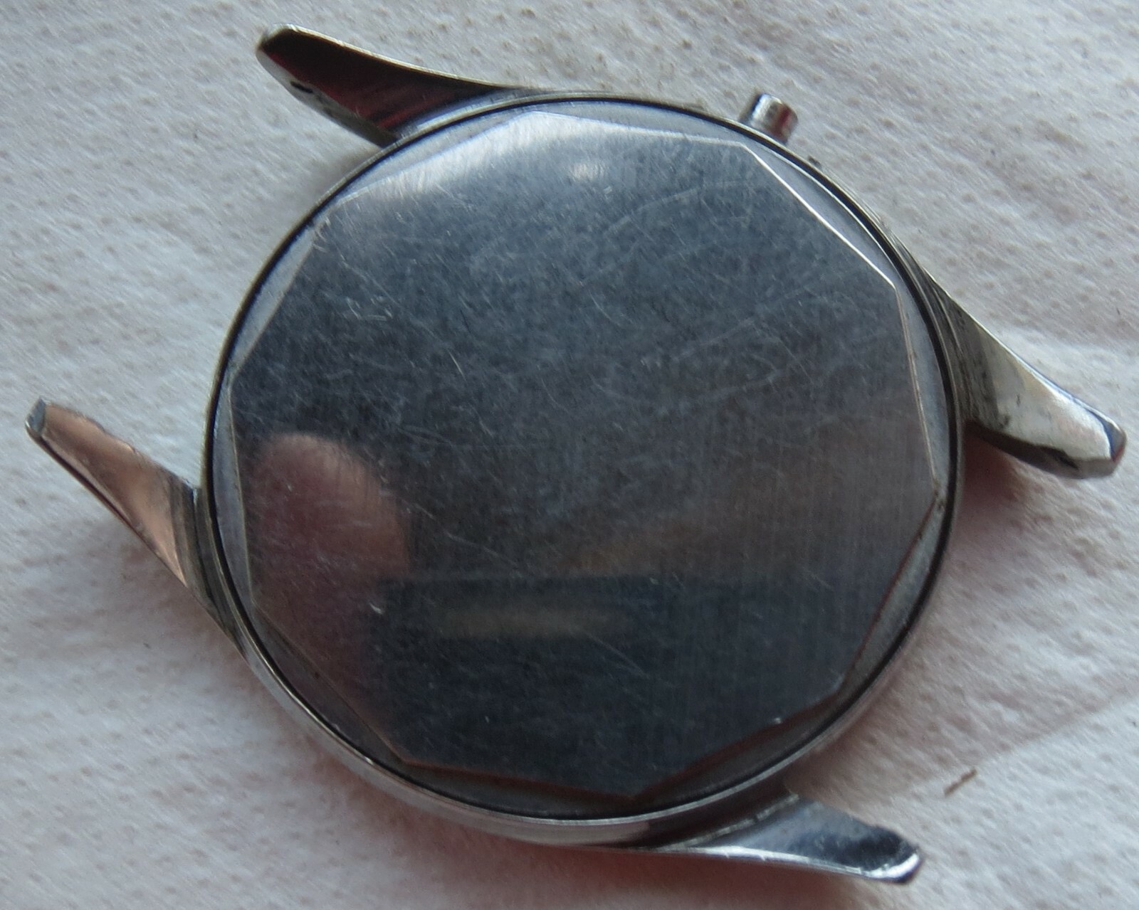 Tissot mens wristwatch steel case screwback 34 mm in diameter