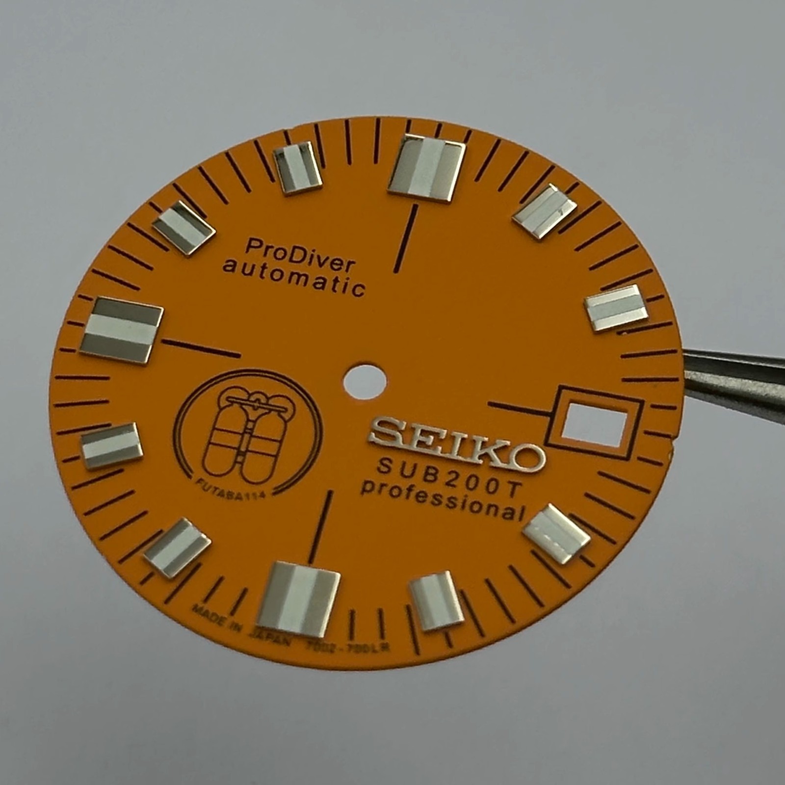 28.5mm Watch Dial Green Luminous Date Fit NH35/NH36 Movement