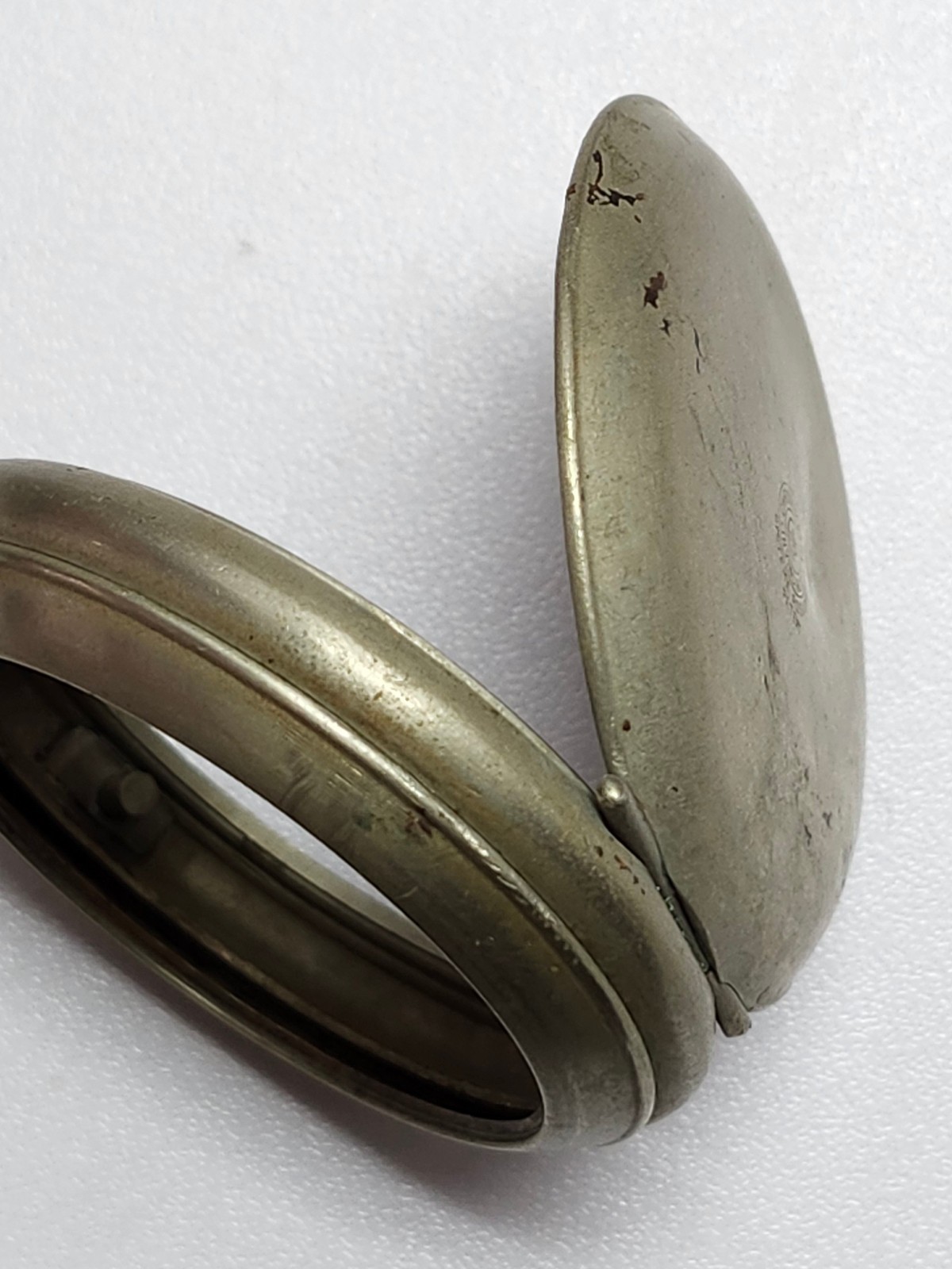 16s Solid Nickel Pocket Watch Case Swiss Made Systeme Roskopf Invincible