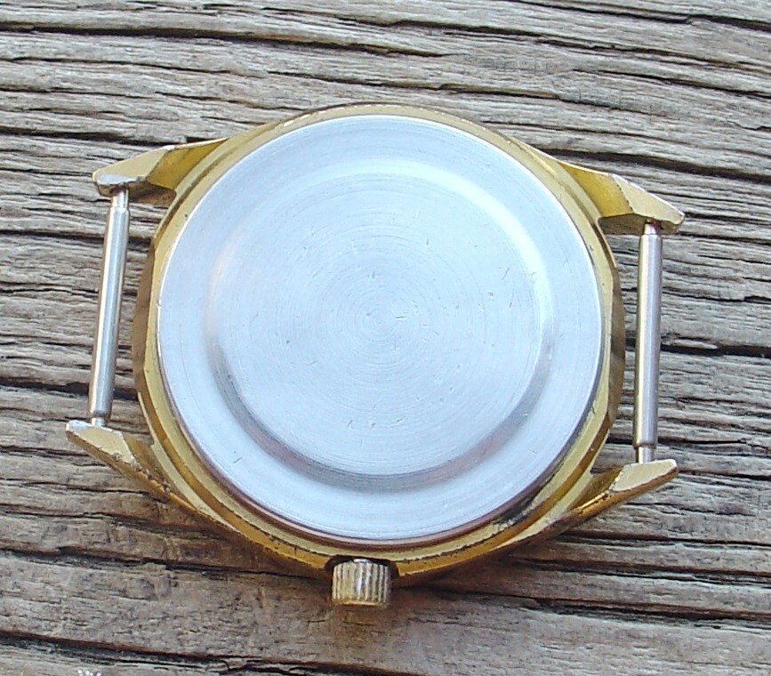 Vintage Mens watch Luch Belarus (USSR) Black Dial