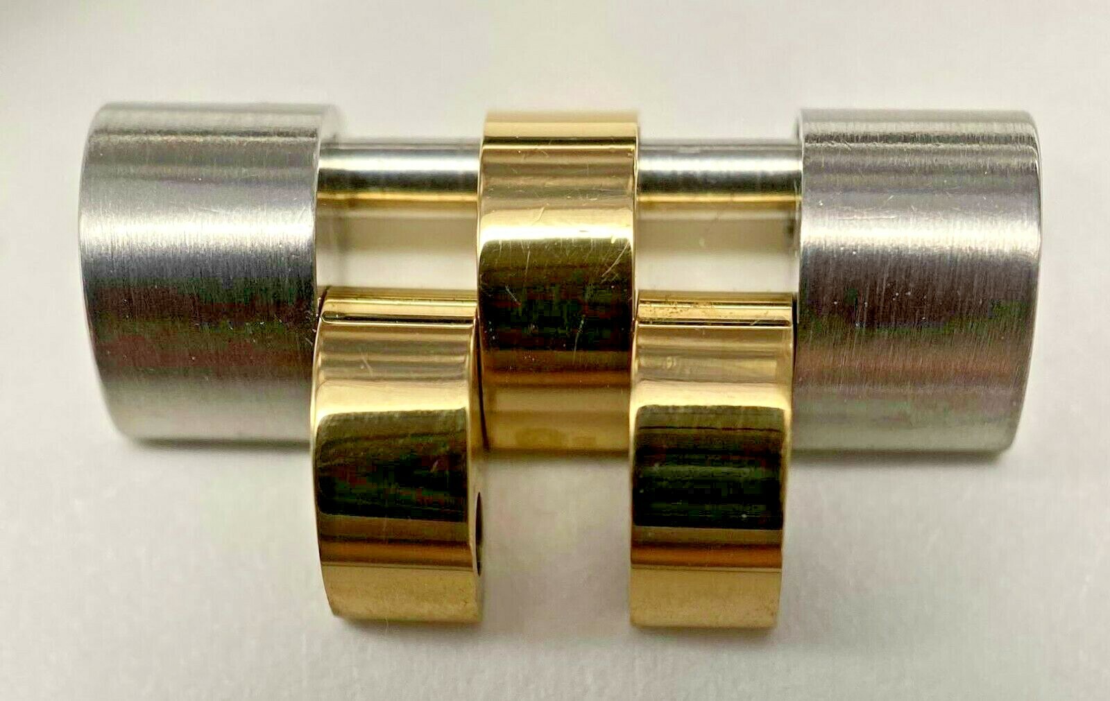 ROLEX 18k GOLD SS men 16mm Jubilee Watch Band Bracelet 1 SOLID NEW STYLE LINK