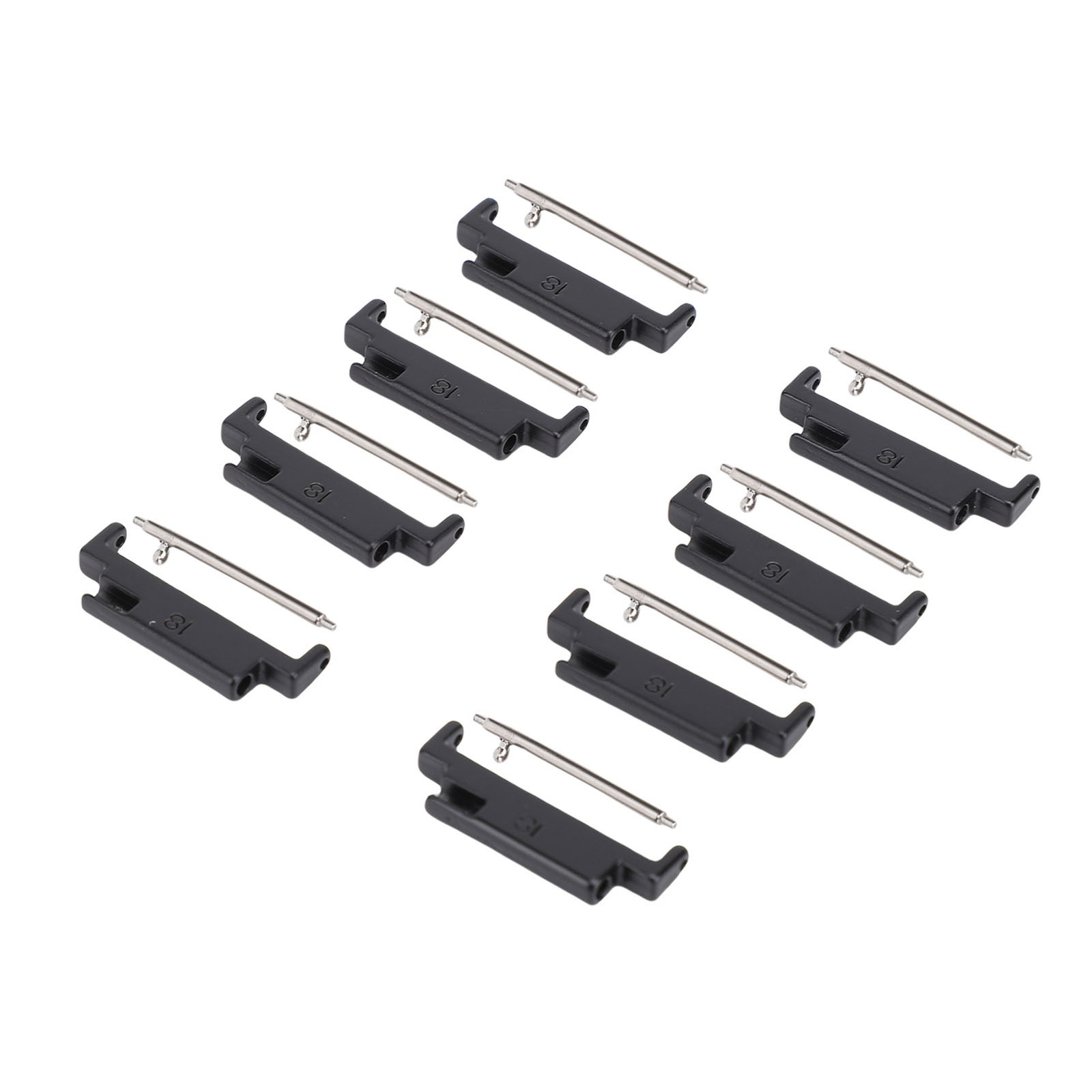 4 Pairs Metal Watch Band Adapter Set Durable For Smart Watch Recommended
