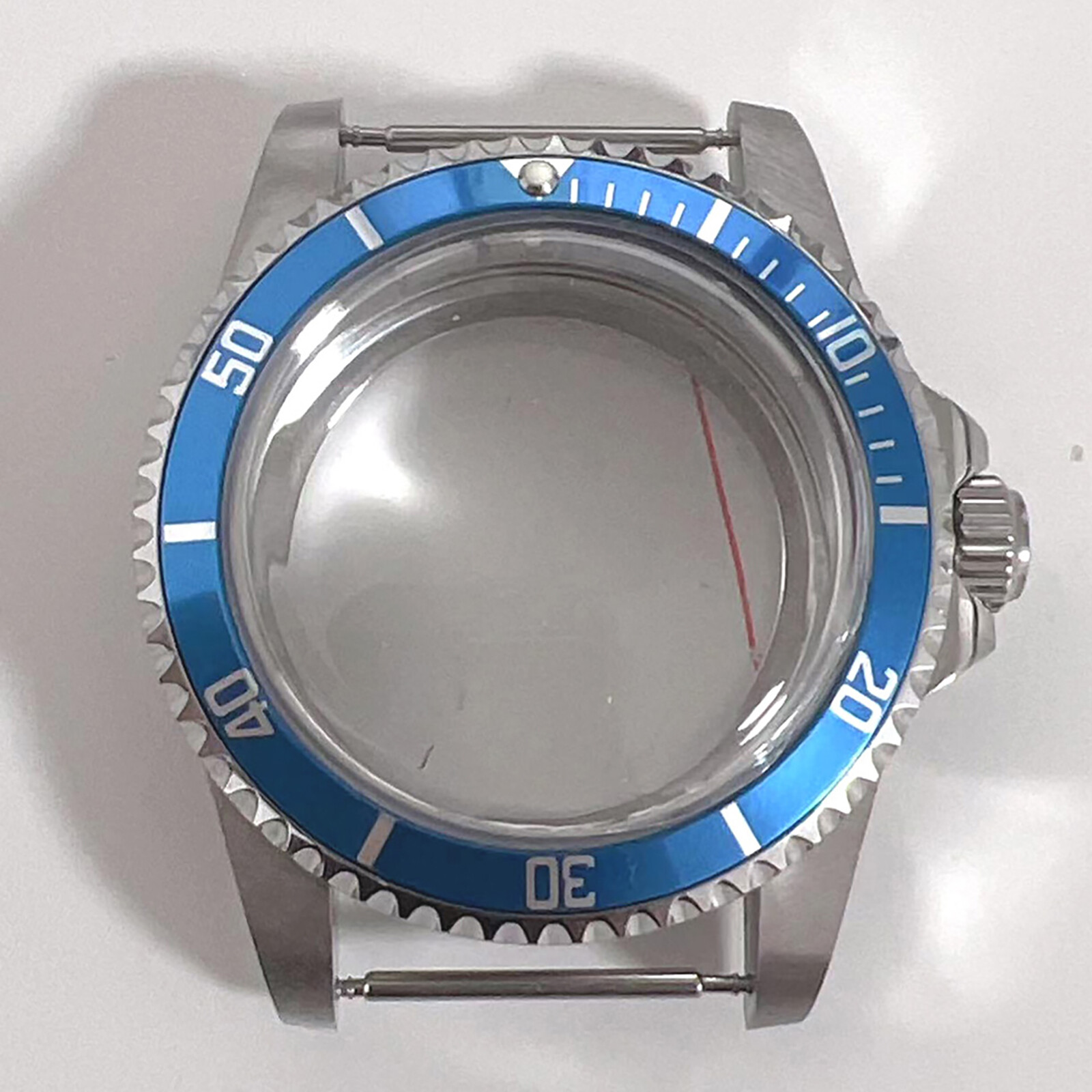 39.5MM Retro Watch Case Steel Acrylic Glass Case for NH35 NH36 Watch Movement