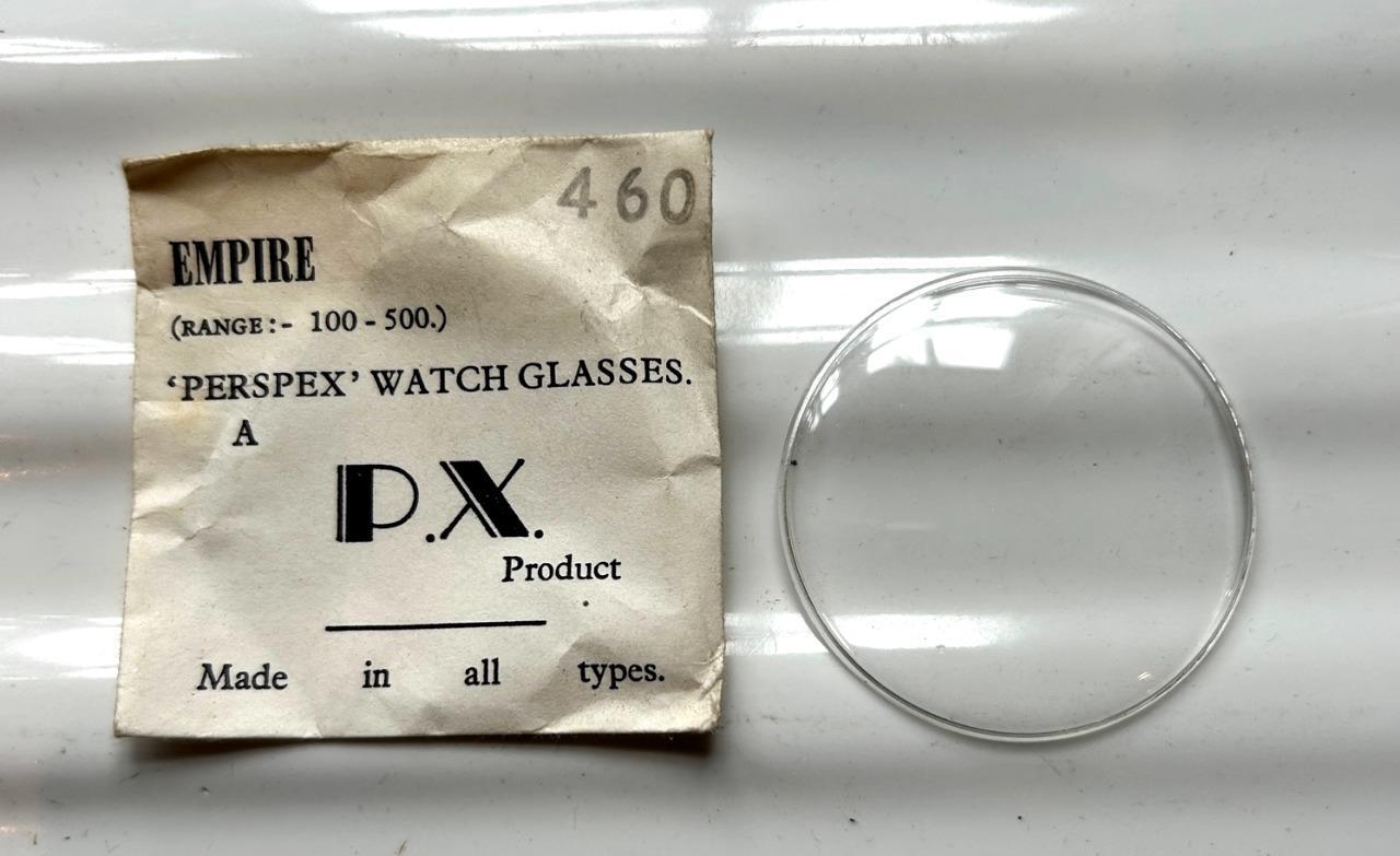 Vintage PX Empire watch/Pocket Watch Glass – 460=46MM – WATCHMAKERS SPARES