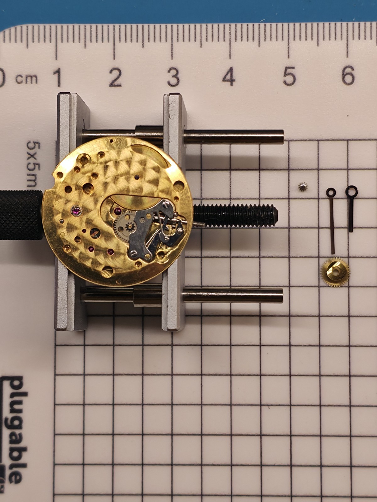 ​Vintage Mathey Tissot Cal. 603 Watch Movement – 17J Swiss – Base AS 1194 – Runs