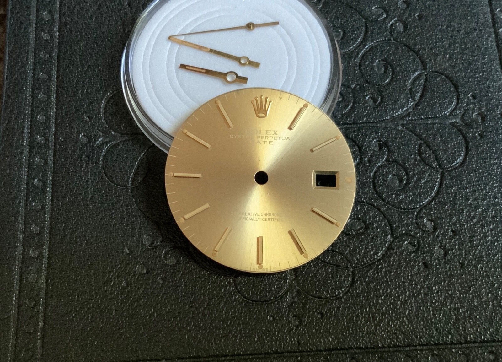 Authentic Vintage Rolex Champagne BRONZE Ghost Dial With Hand Set For 34MM 15038