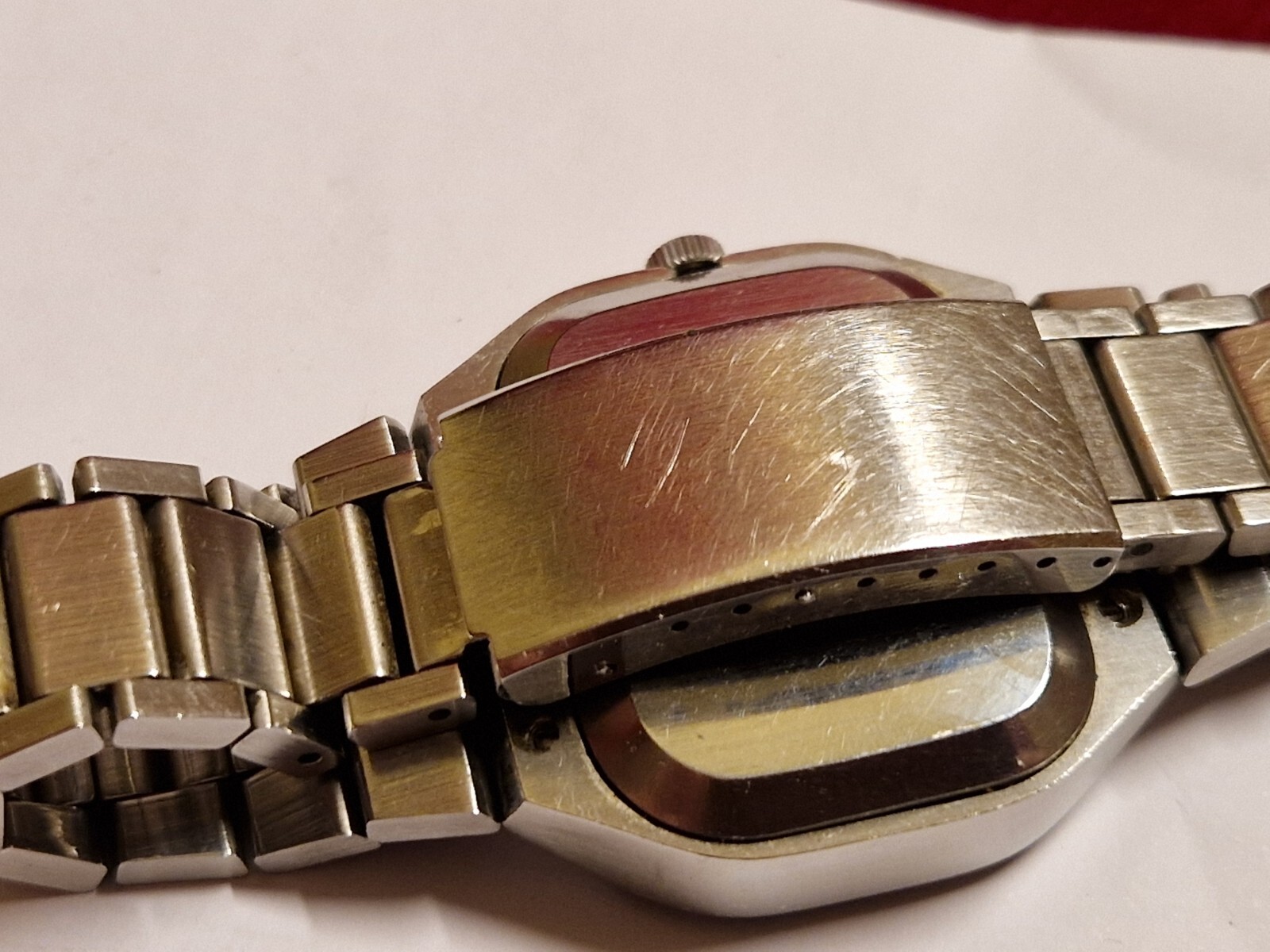vintage ROTARY Automatic AS 2066 TV cased collectible day date needs serviced