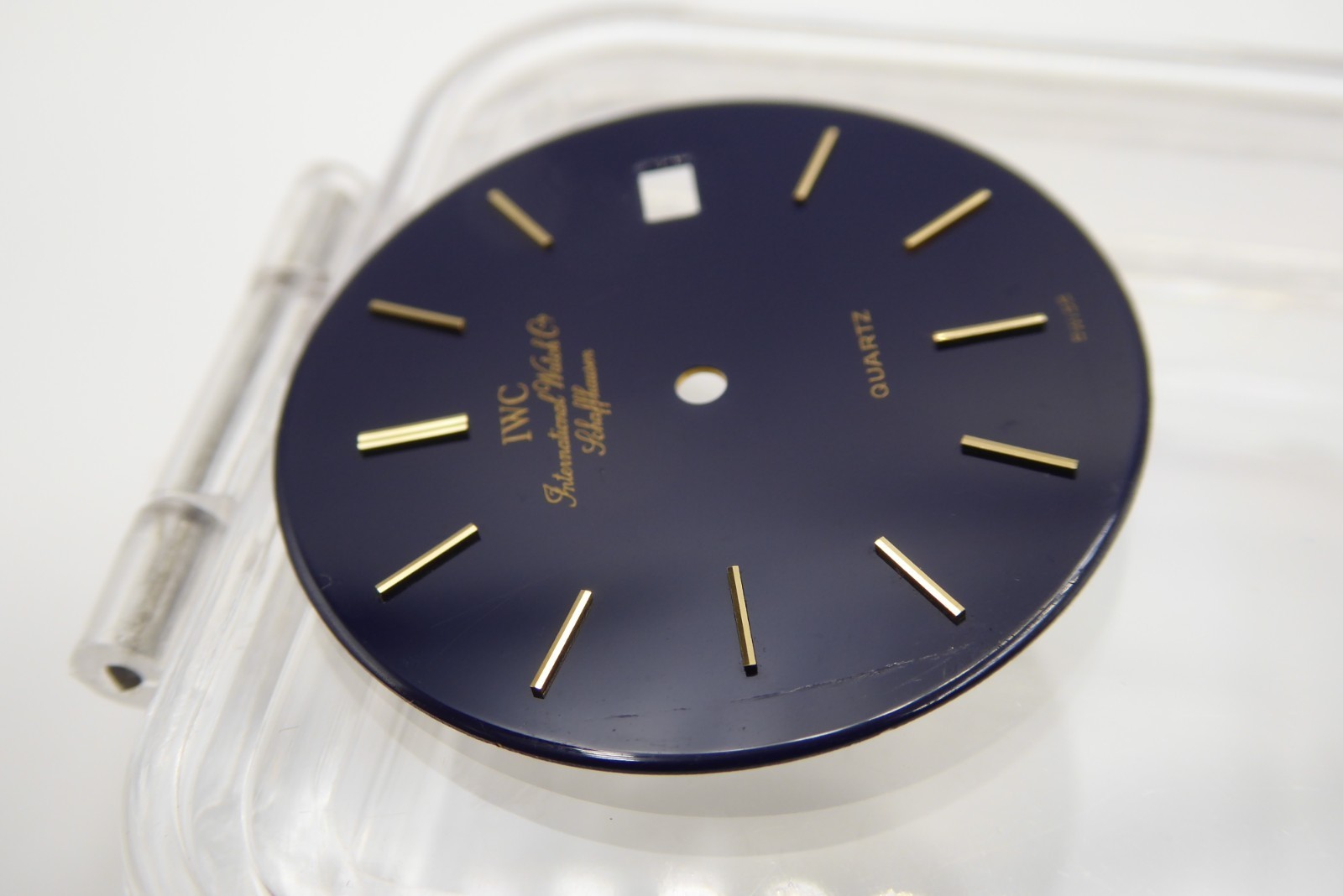 IWC Schaffhaussen vintage rare dark blue dial 30.5mm