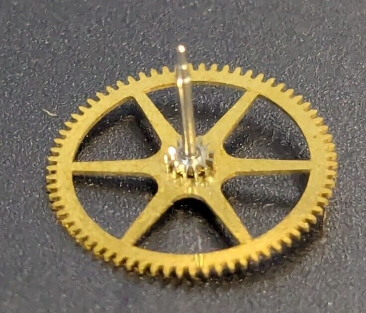 NOS NEW Benrus Watch Cal. DU 252 Sweep Second Wheel & Pinion – Part# 227
