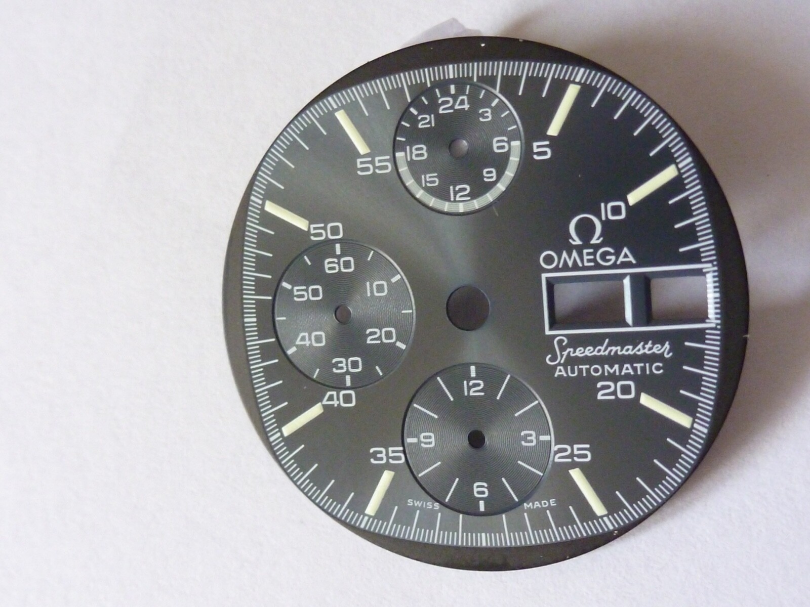 Omega Speedmaster 1045 dial Black 176.014 TV Automatic Chronograph service dial