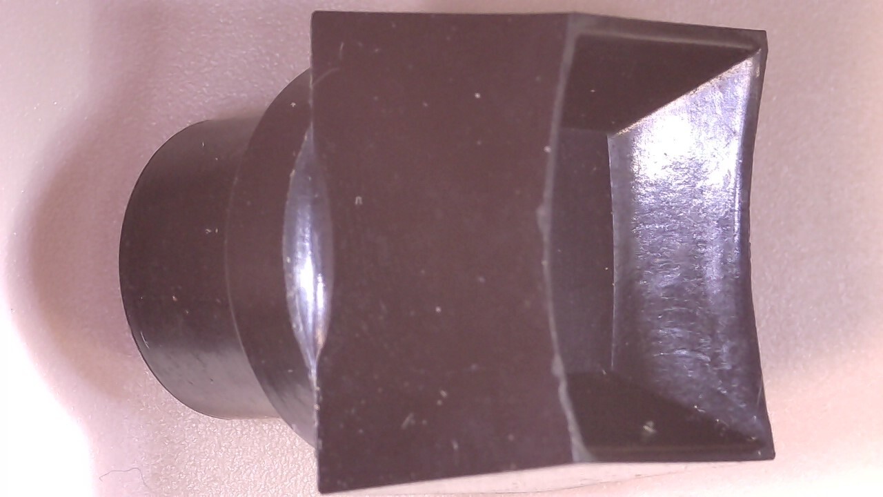 Robur Tasseau 14 X 20 Mm Glass Curved 2 Sides In Bakelite