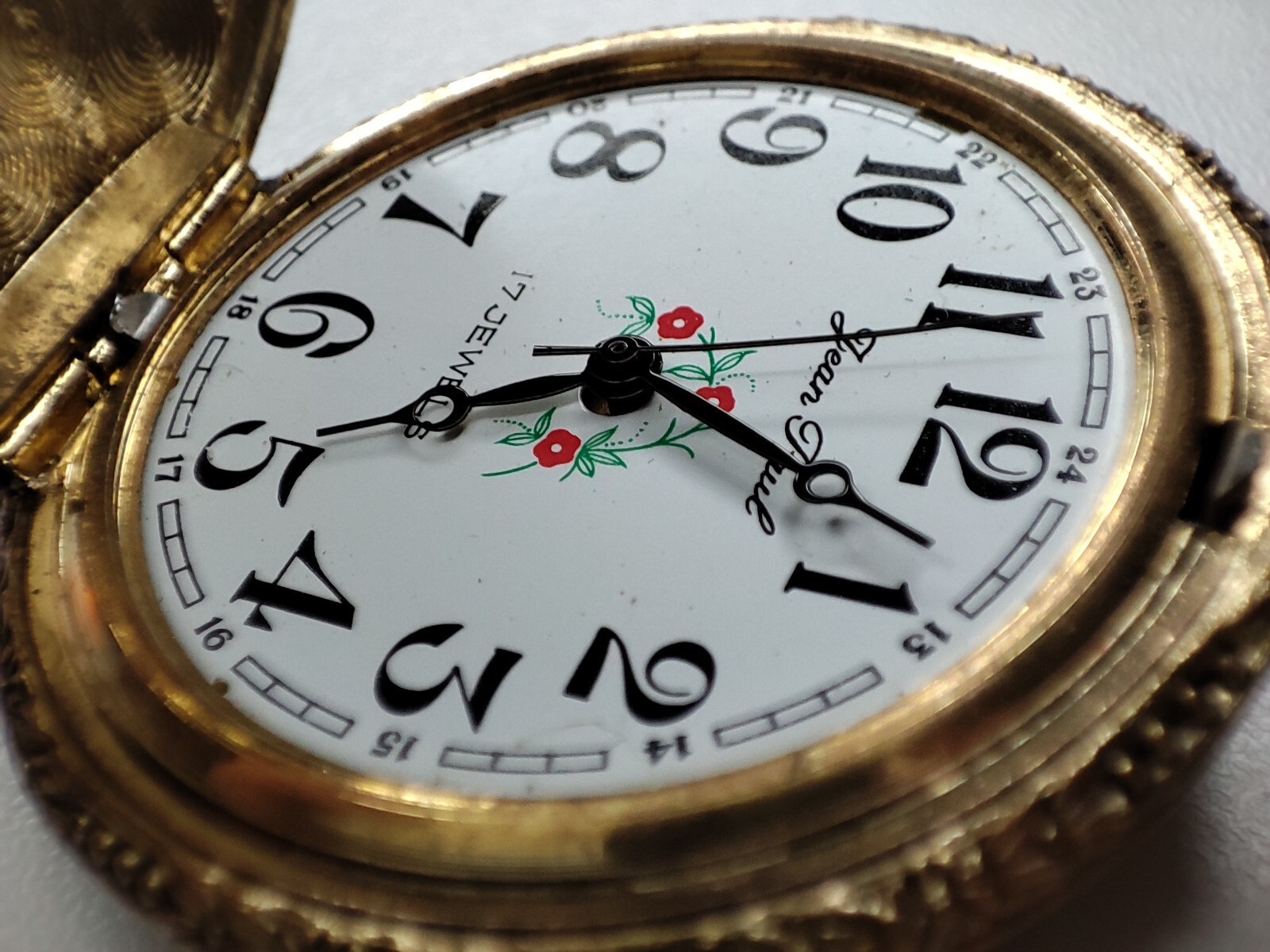 train pocket Watch Jean Paul – 46.5 mm for parts and spares