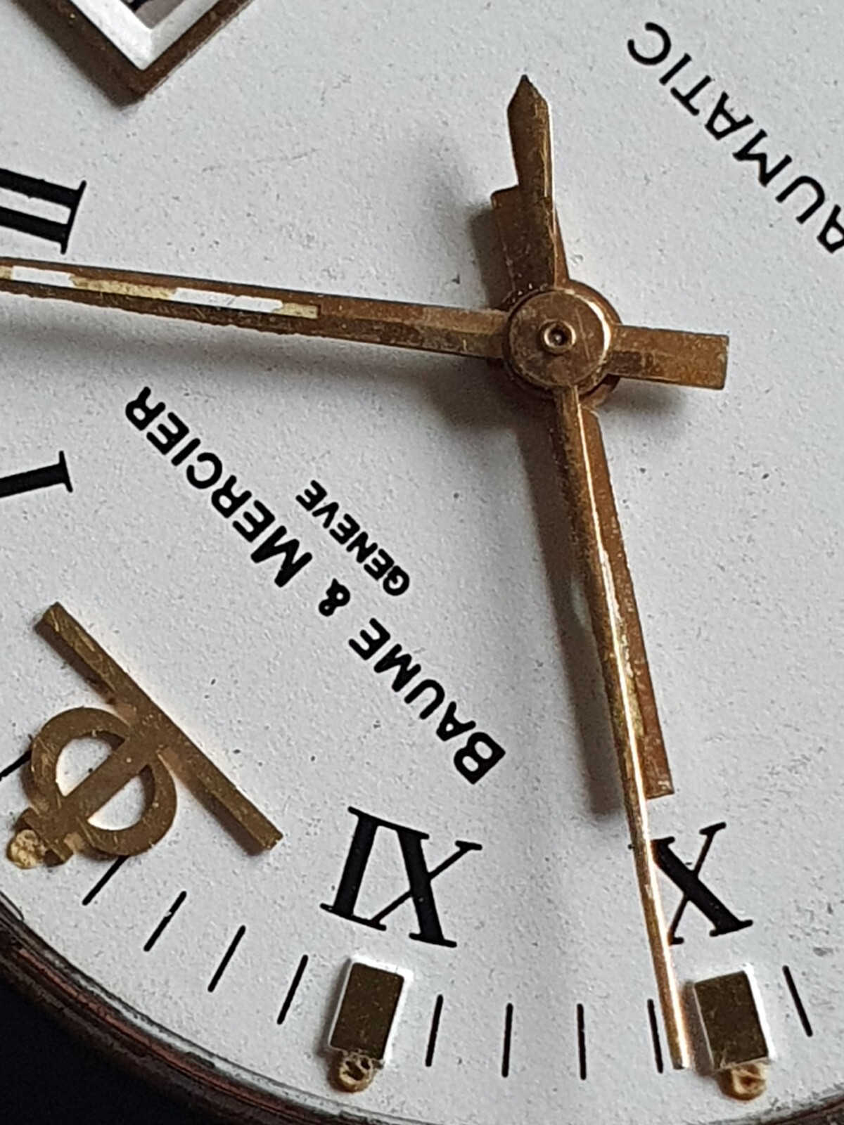 Movimento automatico Baume & Mercier originale Cal. BM 860