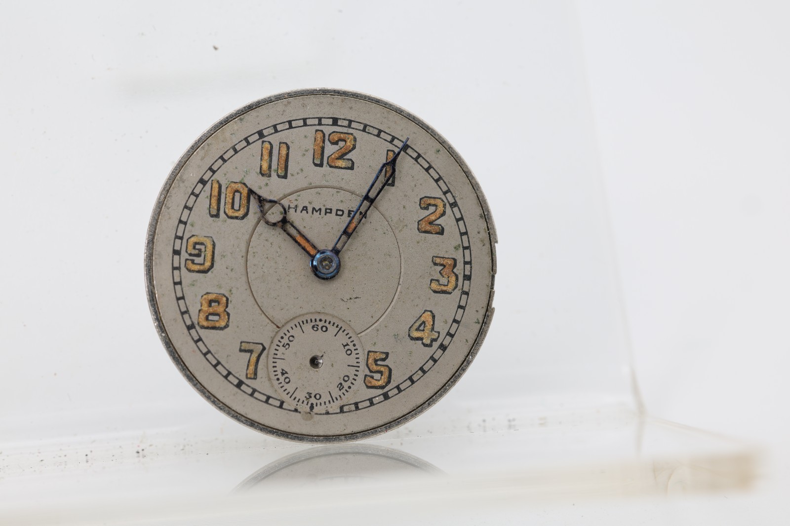 HAMPDEN MOLLY STARK TRENCH 3/0s 7j 3176660 WRIST WATCH MOVEMENT FOR REPAIR (JU)
