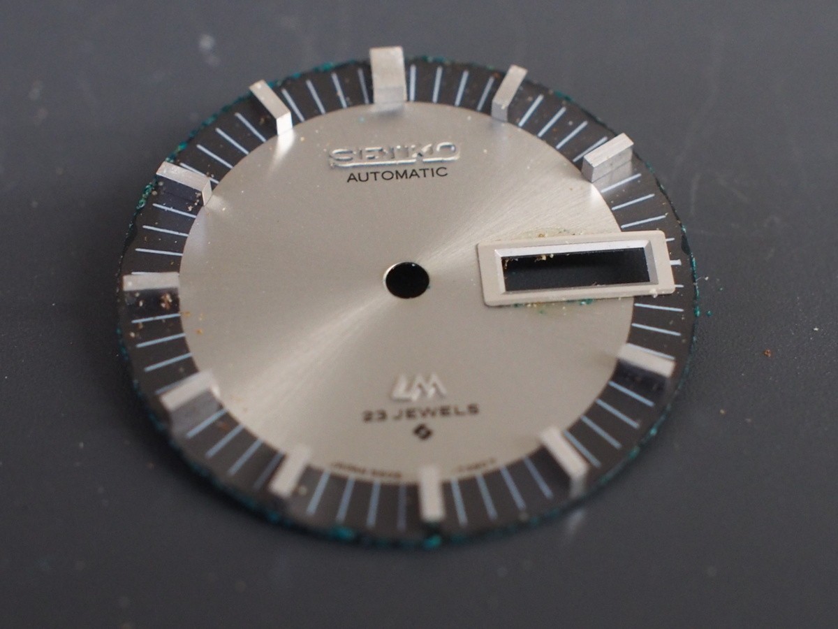 Seiko Genuine Dial for Lord Matic LM 23J 7390T Wrist Watch Parts Vintage