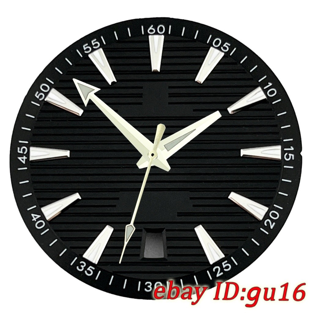 NH35 6 o’clock Date Window 33.5mm Watch Dial Green Glowing Watch Accessories