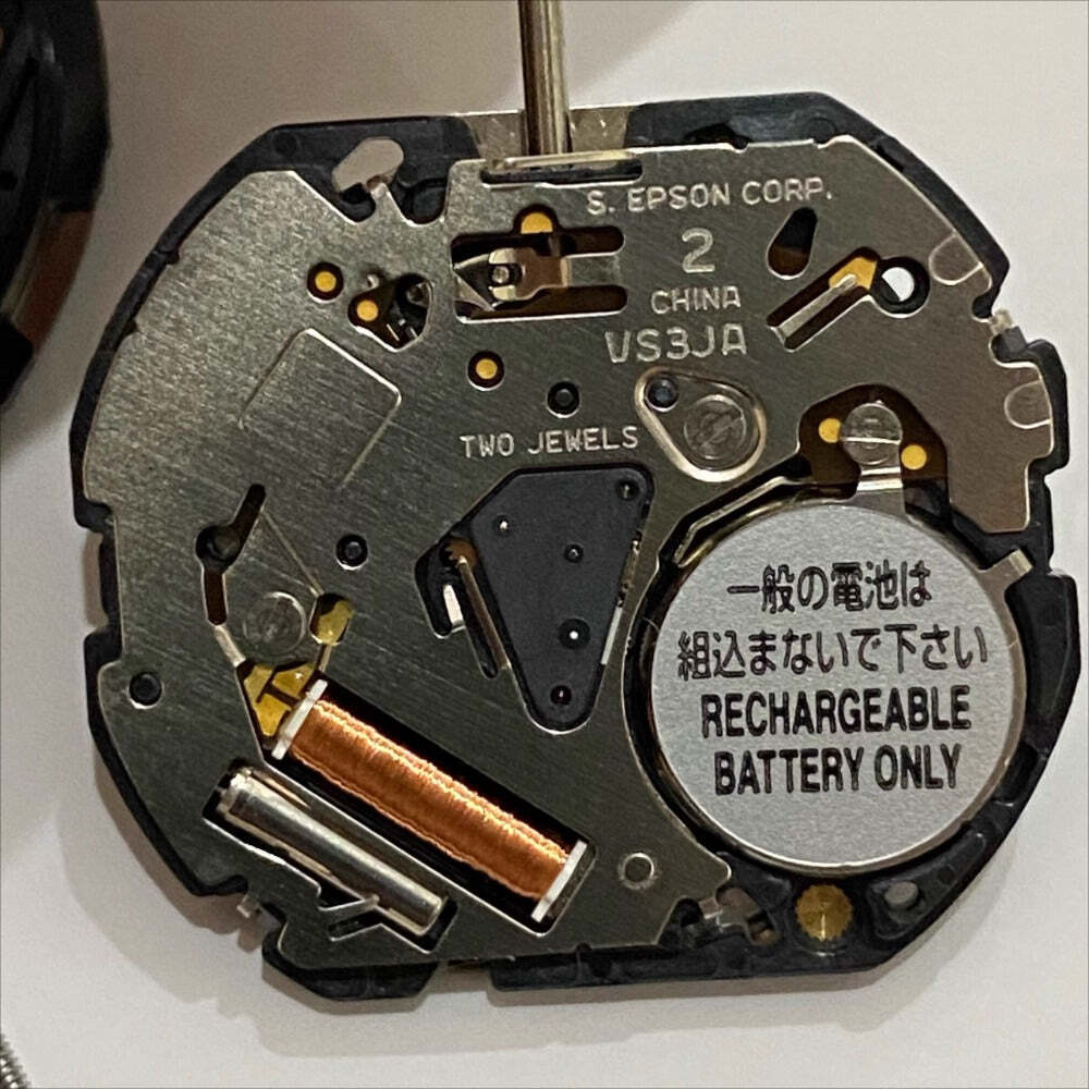 Japan VS3JA Quartz Watch Movement Eco-drive Solar Movement