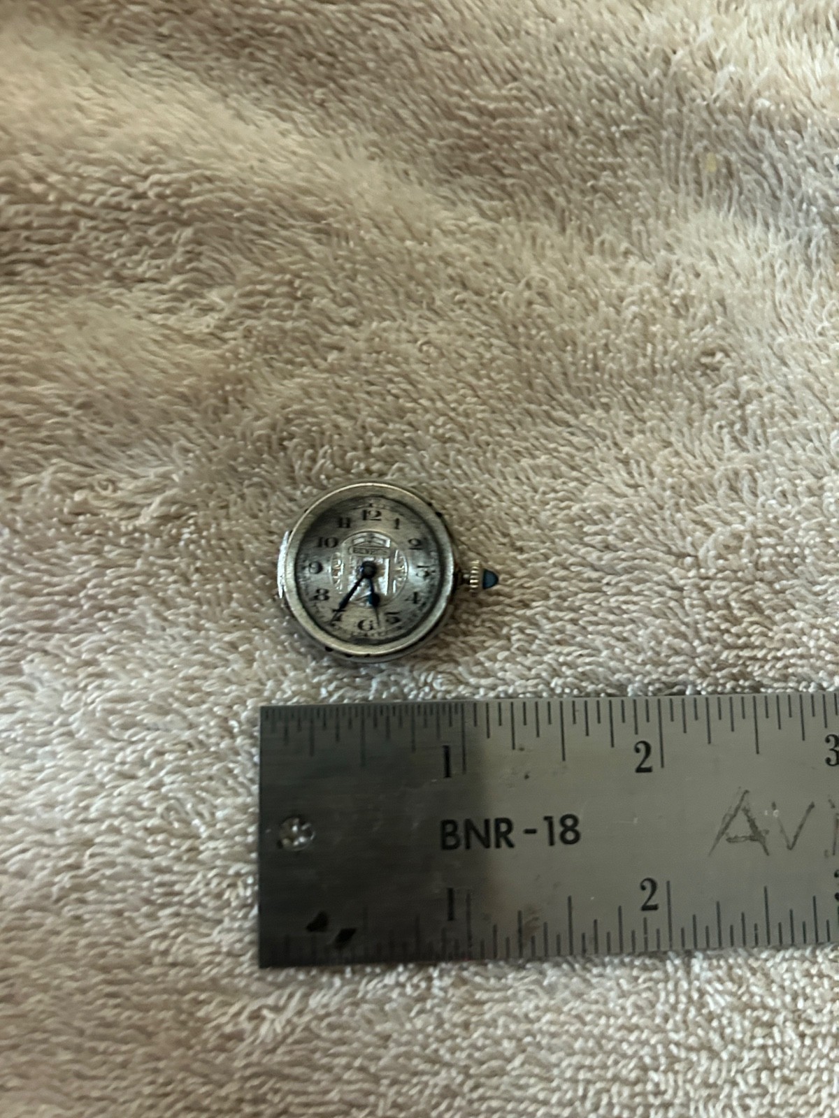 Antique Benrus Watch Movement 15 Jewels