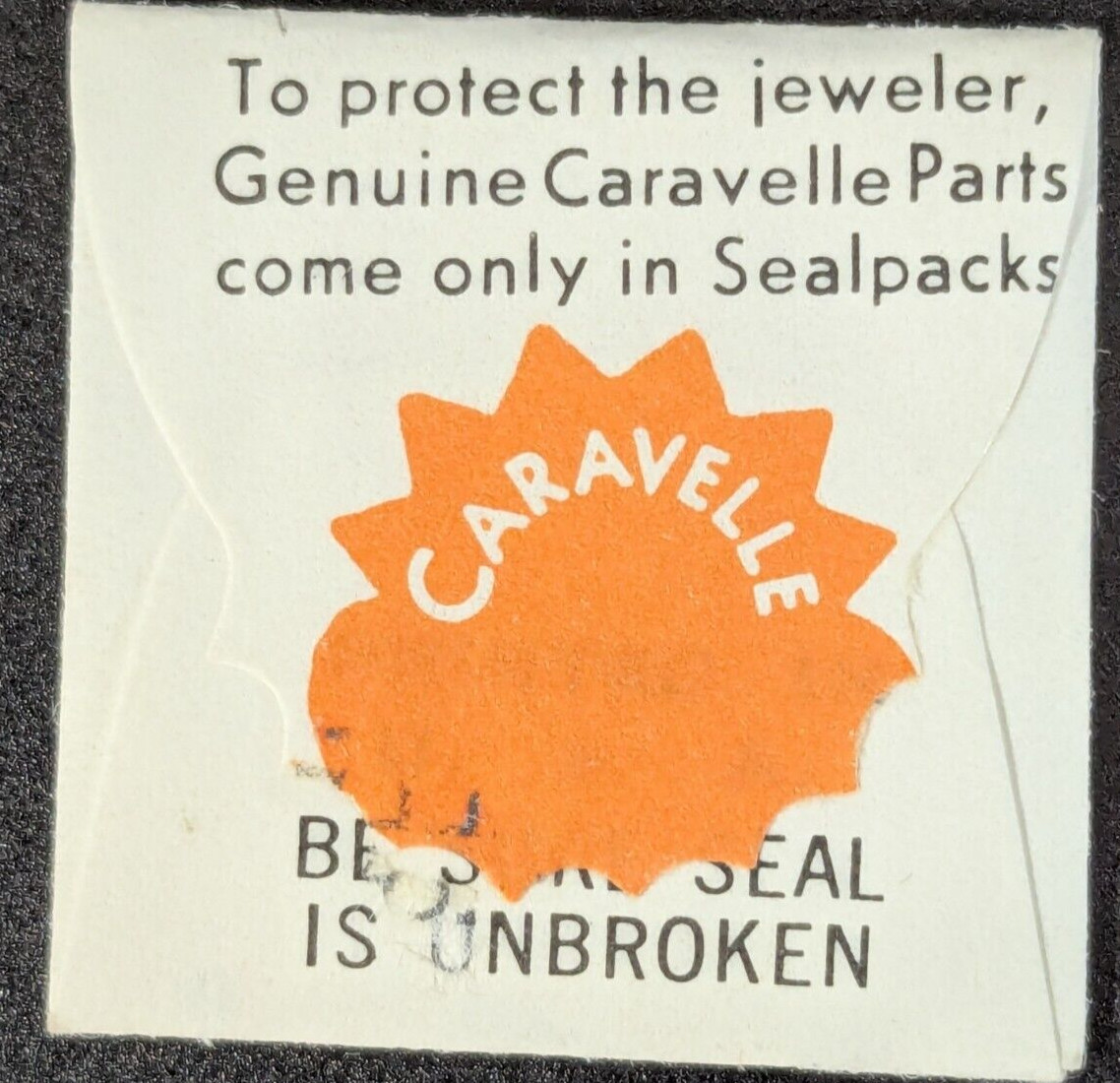 NOS NEW Genuine Bulova Caravelle Cal 11DO Ratchet Wheel Vintage Watch Part 13