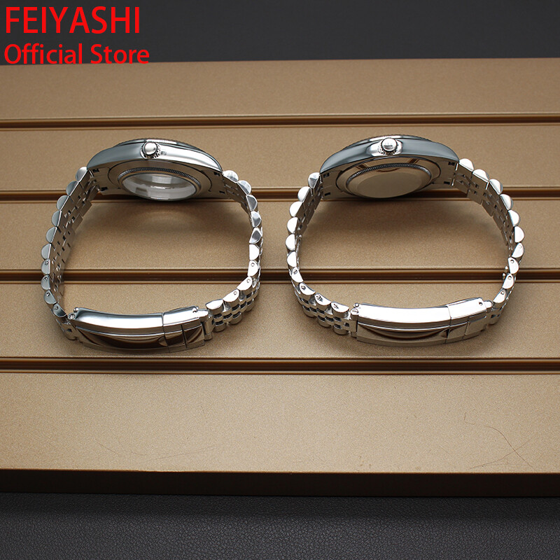 36/40mm log Watch Cases Parts Oyster Permanent Datejust Band For Seiko nh35 8215